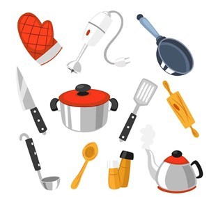 卡通厨具图片_卡通厨具模板_卡通厨具